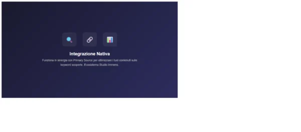 Keyword Explorer - Integrazione Primary Source Integrazione Keyword Explorer con Primary Source