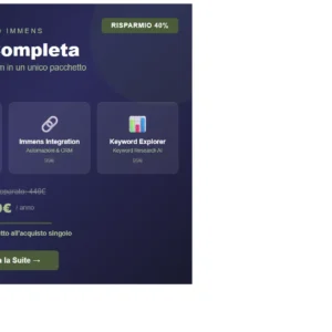 Suite Completa Studio Immens - Bundle plugin WordPress