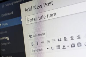 Gutenberg block editor WordPress blogging